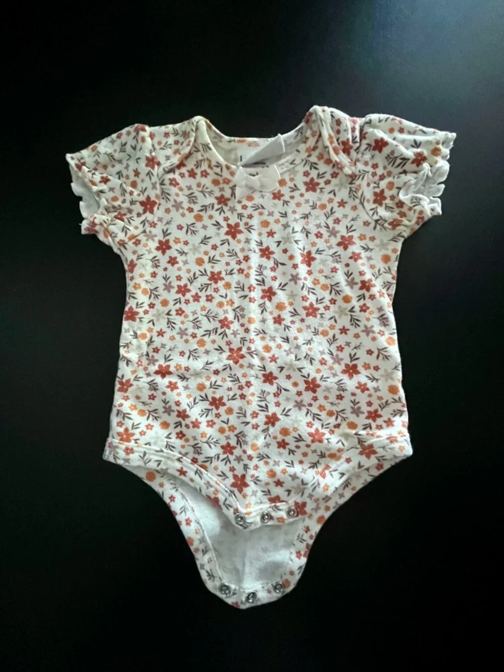 Set of 4, Baby Pumpkin Fall Onesies, 3-6 Months